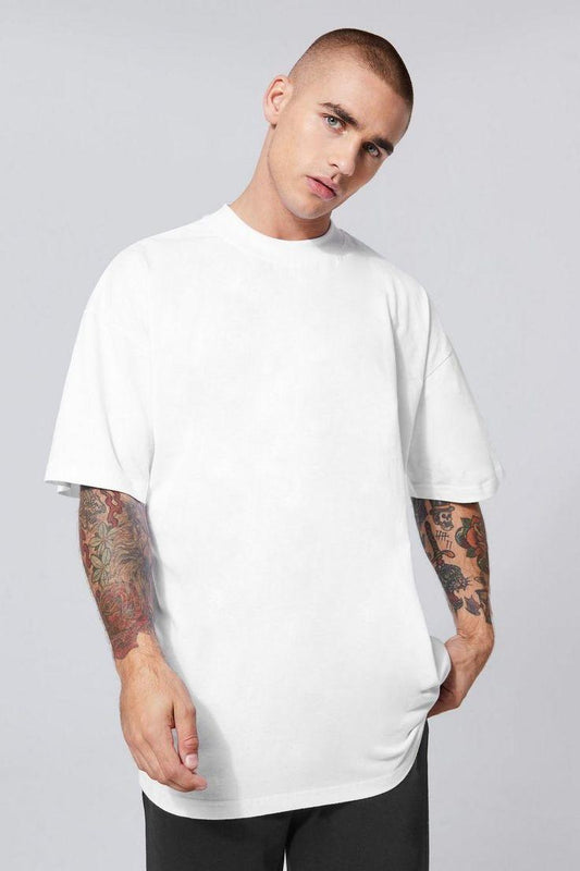 Premium Lavender Plain T-Shirt - Soft Color, Everyday Comfort white man t-shirt