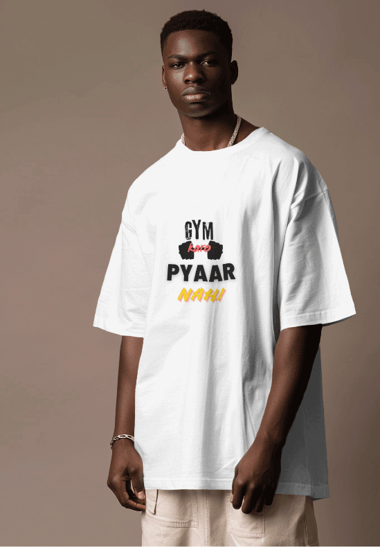 GYM T-SHIRT FOR MAN gym oversized t shirt men