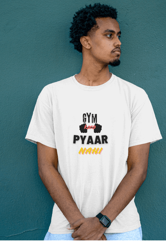 GYM T-SHIRT FOR MAN gym oversized t shirt men
